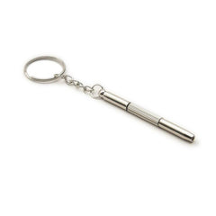 3-in-1 Eyeglass Screwdriver Sunglass Repair Kit with Keychain