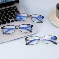 3Pack Metal Reading Glasses For Men Holiday Gift