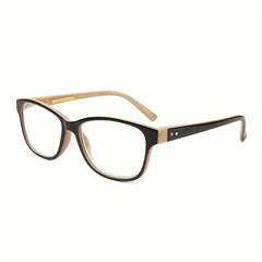 Rhinestone Decorated Reading Glasses Spring Hinge Light Block High
