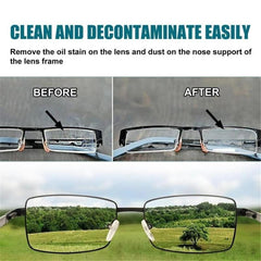 2pcs 100ML Glass Cleaner Lens Sunglasses Eyeglass Cleaning Spray Bottle