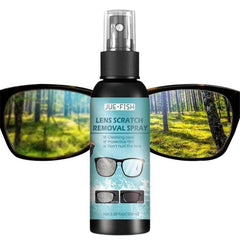2pcs 100ML Glass Cleaner Lens Sunglasses Eyeglass Cleaning Spray Bottle