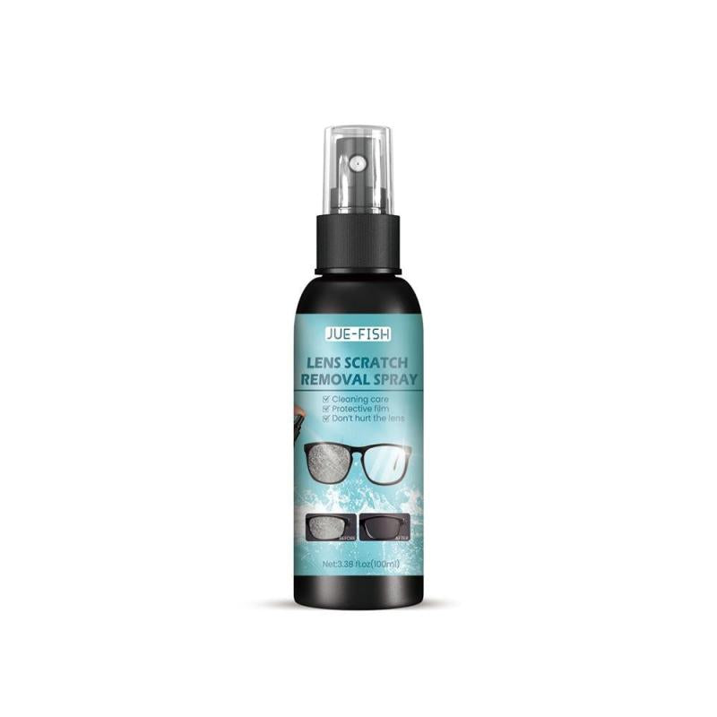 2pcs 100ML Glass Cleaner Lens Sunglasses Eyeglass Cleaning Spray Bottle