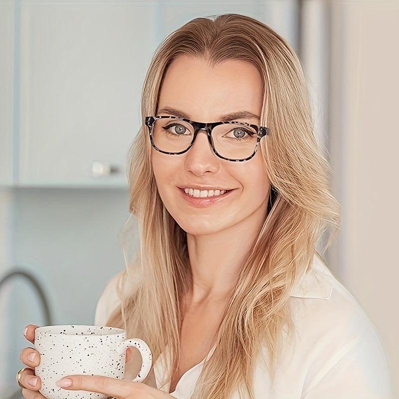 4pcs Spring Hinges Reading Glasses Men Women Funky Glasses