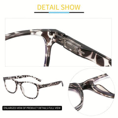4pcs Spring Hinges Reading Glasses Men Women Funky Glasses