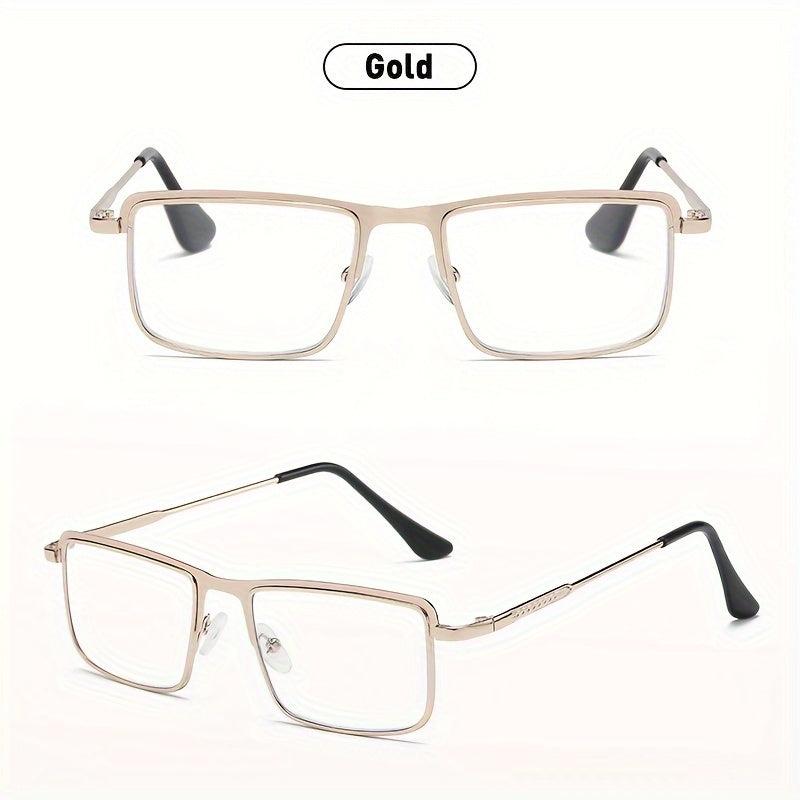 Round Frame Reading Glasses Anti Light Funky Glasses Men Women