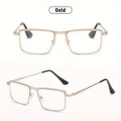 Round Frame Reading Glasses Anti Light Funky Glasses Men Women