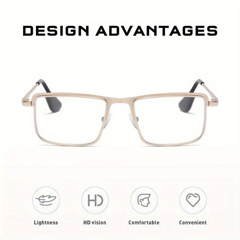 Round Frame Reading Glasses Anti Light Funky Glasses Men Women