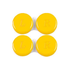 2pcs Lens Cases Left Right Eyes Lens Container 6 Colors