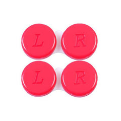 2pcs Lens Cases Left Right Eyes Lens Container 6 Colors