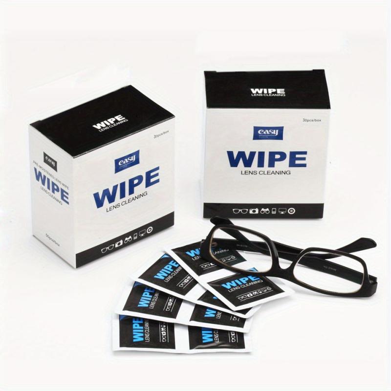 30pcs Anti Fog Wipes For Glasses and Screens