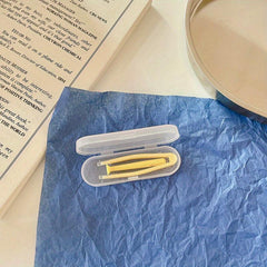 Lens Remover Kit Matte Outer Box Lens Clip Tweezers