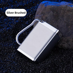 Mini Portable Pocket Ashtray With Keychain for Home Car Travel Outdoor