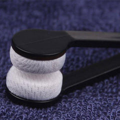 Mini Two-side Glasses Brush Microfiber Spectacles Cleaner