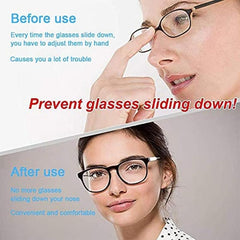 25Pairs Glasses Nose Pads Glasses Pads Glasses Retainers Soft Non-slip Nosepad