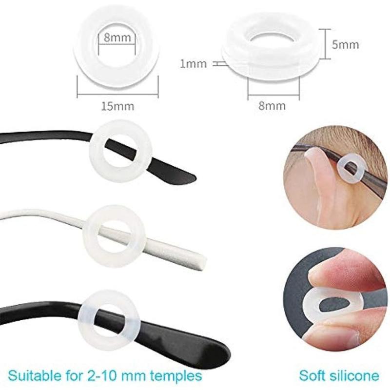25Pairs Glasses Nose Pads Glasses Pads Glasses Retainers Soft Non-slip Nosepad