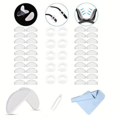 25Pairs Glasses Nose Pads Glasses Pads Glasses Retainers Soft Non-slip Nosepad