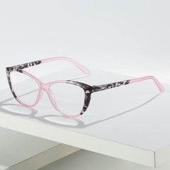 5pcs Spring Hinge Cat Eye Frame Reading Glasses For Men And Women