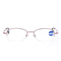 Metal Frame Light Blocking Reading Glasses 1.0-4.0 for Men Women Unisex