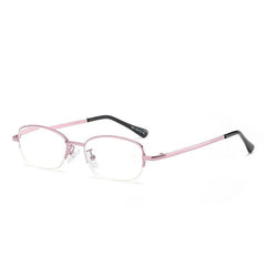 Metal Frame Light Blocking Reading Glasses 1.0-4.0 for Men Women Unisex