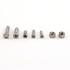 1200pcs Glasses Repair Tool Set Small Screws Nuts Kit M1 M1 2 M1 4 M1 6
