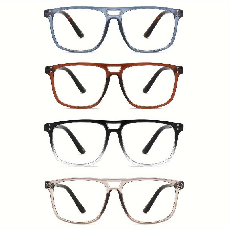 Light Blocking Reading Glasses Vintage Frame Funky Readers With Spring Hinges