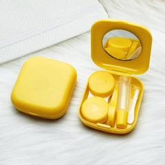 Lens Case Set Portable Storage Kit With Mirror
