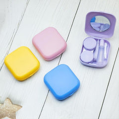 Lens Case Set Portable Storage Kit With Mirror