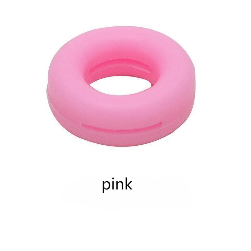 5 Pairs Anti Slip Candy Ear Hooks Silicone Ear Sleeves Supporting Rings