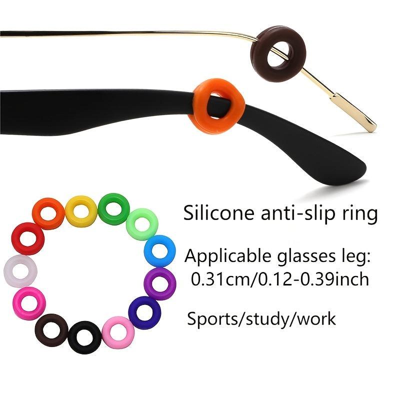 5 Pairs Anti Slip Candy Ear Hooks Silicone Ear Sleeves Supporting Rings