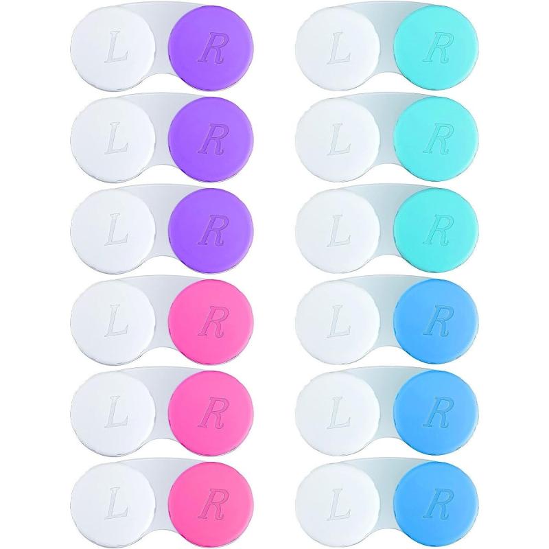 Colorful Lens Case Set for Travel & Home