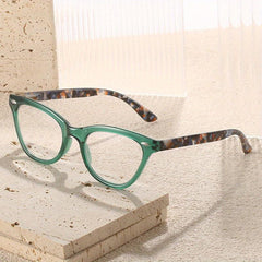 Colorful Butterfly Frame Spring Hinges Presbyopia Corrective Eyeglasses
