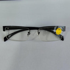 Metal Frame Squared Lens Spring Hinges Presbyopia Corrective Reading Glasses