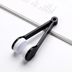 Eyeglass Microfiber Spectacles Cleaner Soft Brush Cleaning Tool