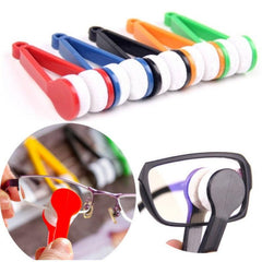 Eyeglass Microfiber Spectacles Cleaner Soft Brush Cleaning Tool