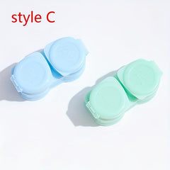 5pcs Portable Candy Lens Case - Lens and Contacts Storage Case