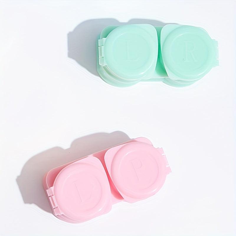 5pcs Portable Candy Lens Case - Lens and Contacts Storage Case