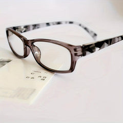 Stylish Pattern Print Light Blocking Reading Glasses for Women UV Protection