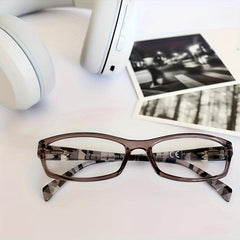 Stylish Pattern Print Light Blocking Reading Glasses for Women UV Protection