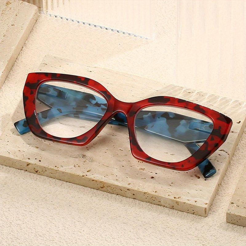 Plastic PC Frame Butterfly Lens Oprah Style Reading Glasses