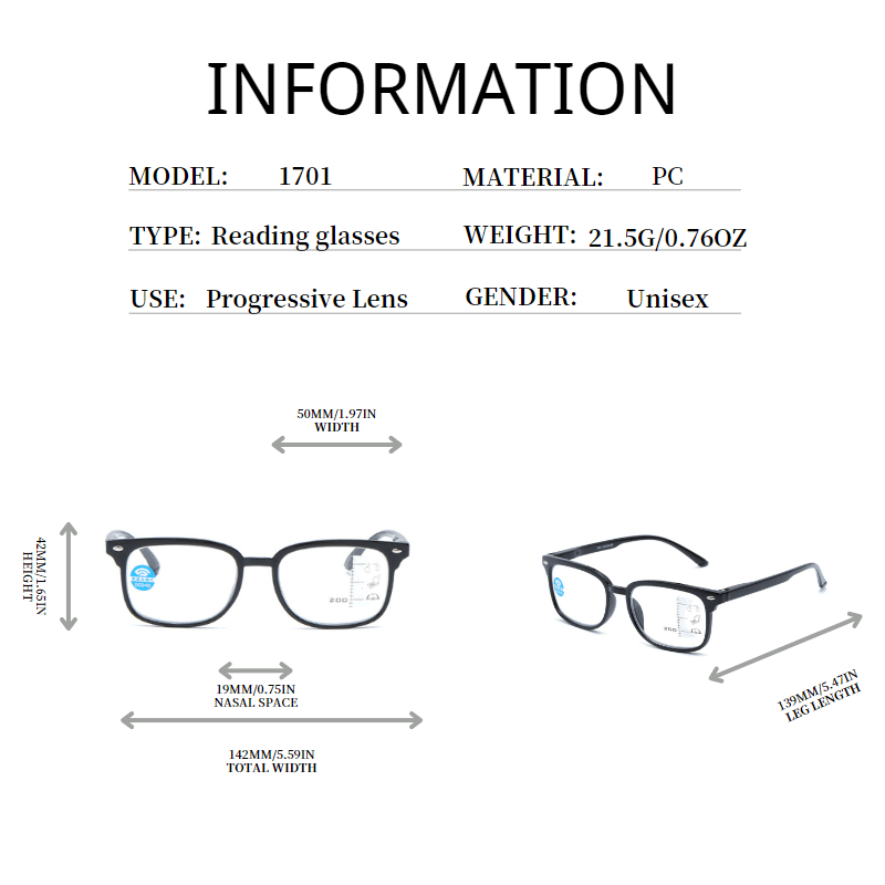 Colorful Spring Hinges Reading Glasses for Men Women