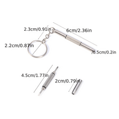 Mini Screwdriver Eyeglass Optical Eye Glasses Repair Kit 7.62cm