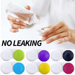 3 Pack Lens Cases For Travel Kit Holder Container