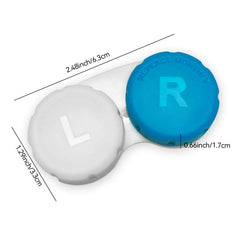 3 Pack Lens Cases For Travel Kit Holder Container