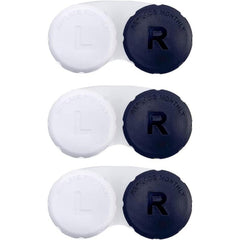 3 Pack Lens Cases For Travel Kit Holder Container