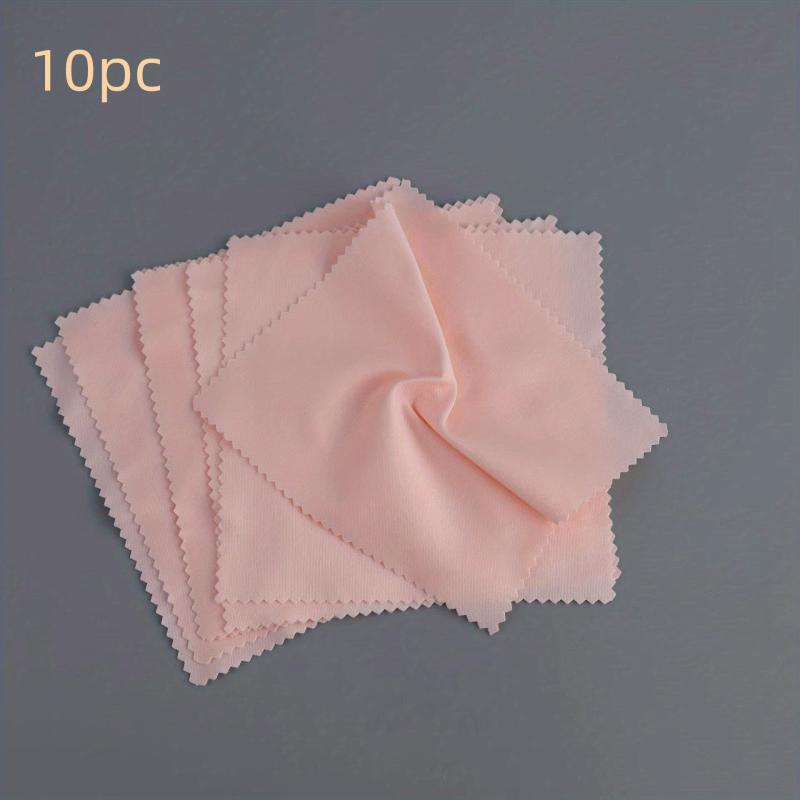 10pcs Glasses Cleaning Cloth Mesh Lace Glasses Cloth Lens Cleaning Wipe