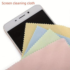10pcs Glasses Cleaning Cloth Mesh Lace Glasses Cloth Lens Cleaning Wipe