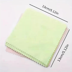 10pcs Glasses Cleaning Cloth Mesh Lace Glasses Cloth Lens Cleaning Wipe