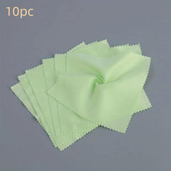 10pcs Glasses Cleaning Cloth Mesh Lace Glasses Cloth Lens Cleaning Wipe