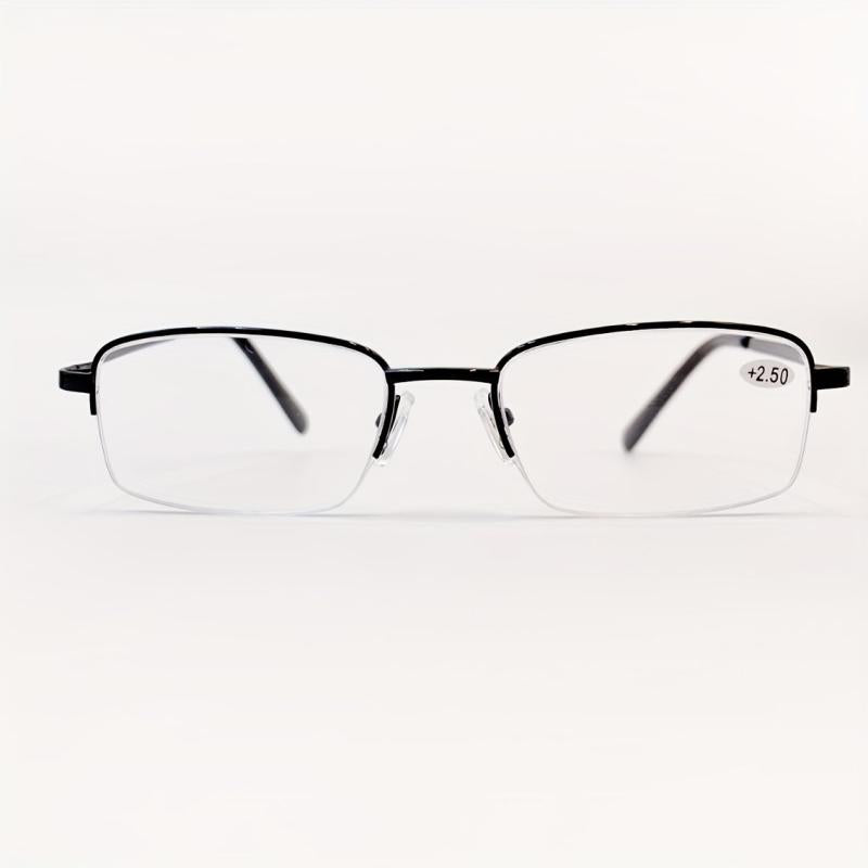 3pcs Reading Glasses Anti-fatigue Lower Frame Transparent
