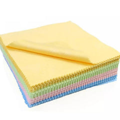 10pcs Microfiber Cleaning Cloth for Glasses Lens Phone Screen Jewelry Care Wipe